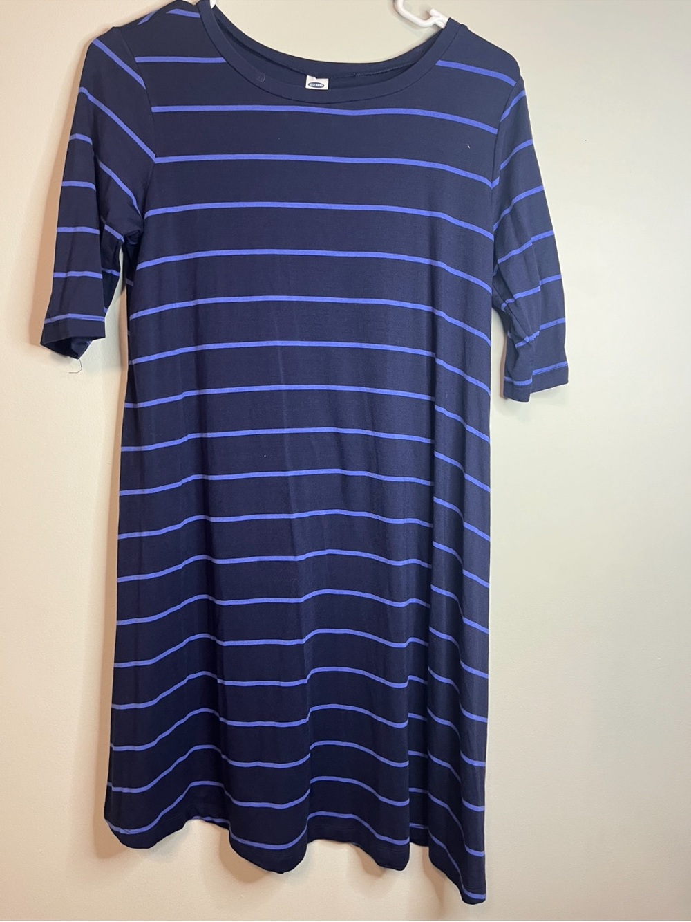 Old navy Casual Navy and Blue Striped Women's Dress small